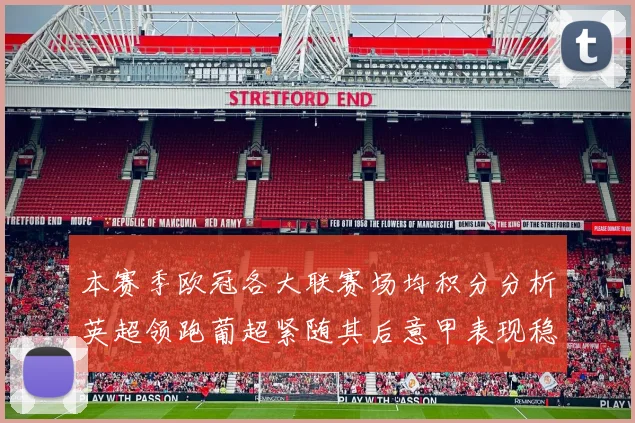 本赛季欧冠各大联赛场均积分分析英超领跑葡超紧随其后意甲表现稳健
